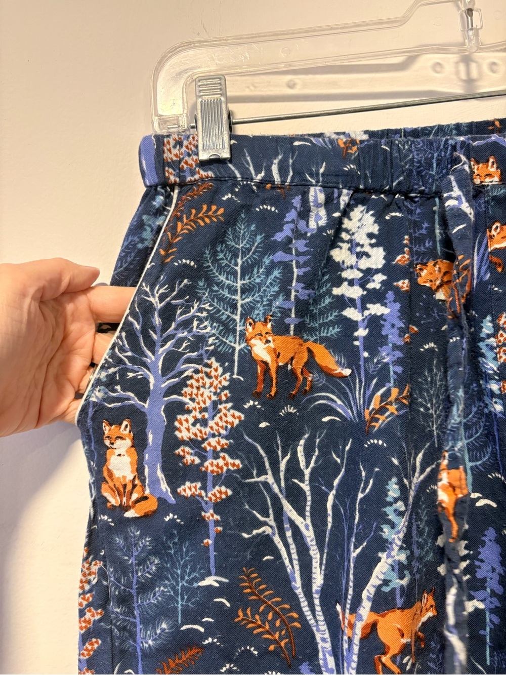 Printfresh Fox and Folklore Pajamas Set Flannel Women’s Small - Picture 10 of 14